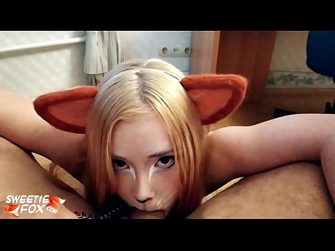 ❤️ Kitsune schluckt Schwanz und Sperma in ihrem Mund ❤️ Fucking video bei uns de.doujin-sexy.ru
